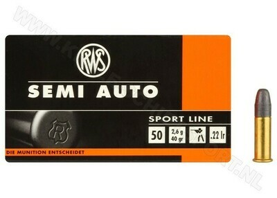RWS Semi-Auto Rimfire Ammunition .22LR