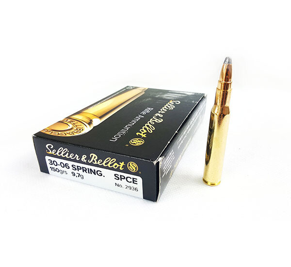 Sellier &amp; Bellot 30-06 -  150 Gr Soft-Point Cutting Edge(SPCE) Ammo