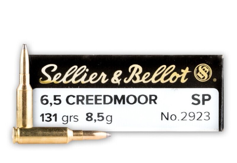 Sellier &amp; Bellot 6.5 Creedmoor SP - 131 Grain, 20 Rounds