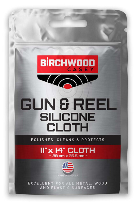 Birchwood Casey Gun &amp; Reel Silicone Single Cloth