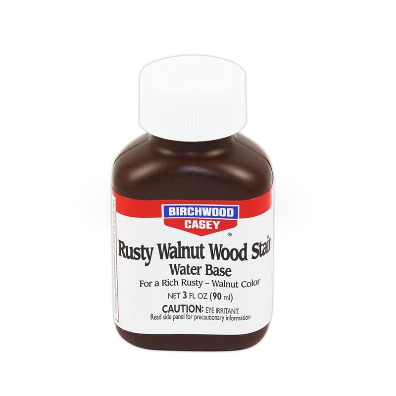 Birchwood Casey Walnut Wood Stain, 3 Fl. Oz. Bottle