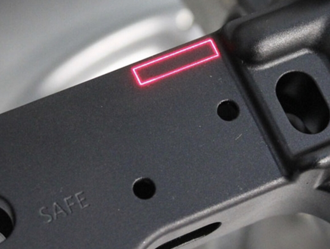 Engraving of Serial number and compliance numbering