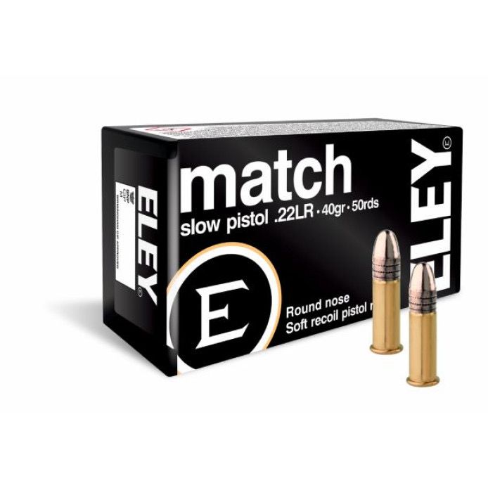 Eley Match Slow Pistol .22lr