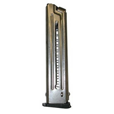 Smith &amp; Wesson Magazine S&amp;W 22A, 22S 22 Long Rifle 10-Round Stainless Steel