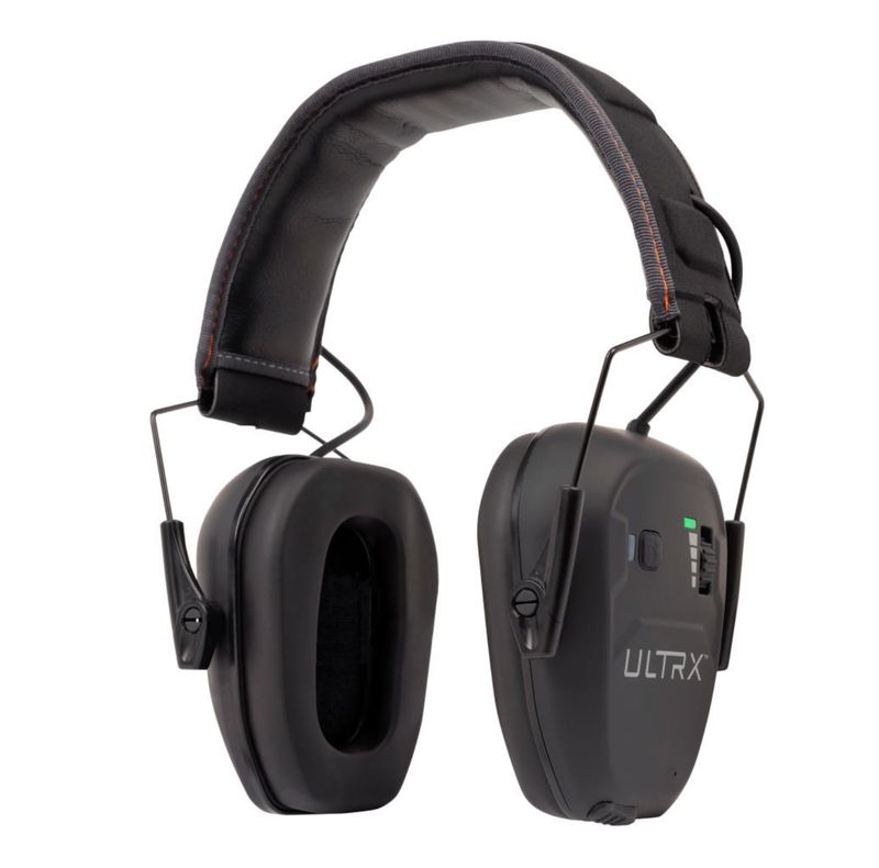 ULTRX Bionic Bluetooth Passive Earmuff, Midnight Gray