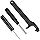Glock Tool Kit Compatible with Glock, Front Sight Remove, Magazine Disassembly, Pin Punch Tools Compatible with Glock 19 26 27 43 44 Accessories