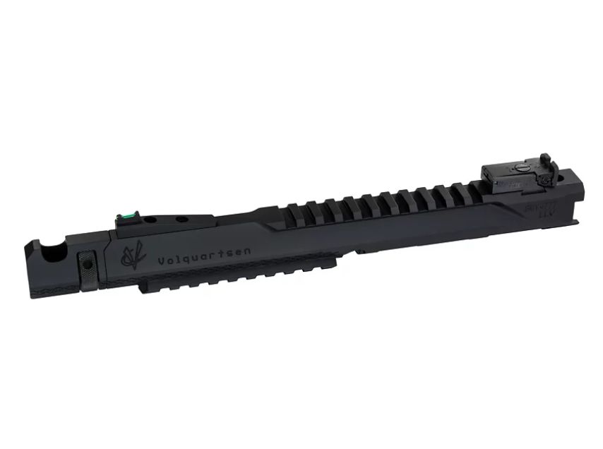 Volquartsen Mamba LLV for Ruger MK IV, 6", Comp, Fiber Optic Front and Target Rear Sight
