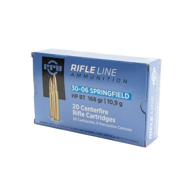 PPU 30-06 HP BT 168gr (Box of 20)