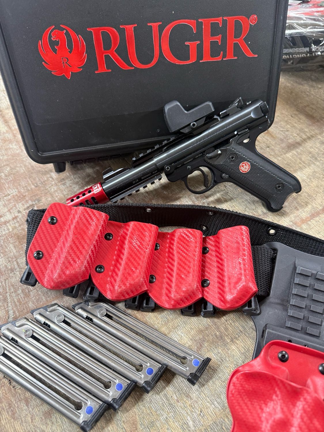 Ruger MK IV Pistol – Model 40150 | Volquartsen Competition Kit | Pre-Owned