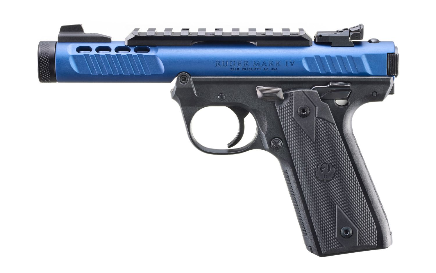Ruger Mark IV 22/45 Lite - Blue Barrel .22LR