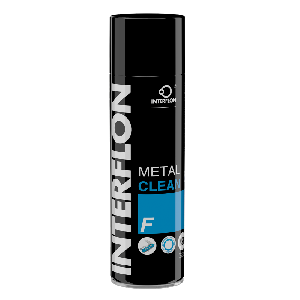 Interflon Metal Clean F Aerosol 500ml – Professional Firearm Cleaner &amp; Degreaser