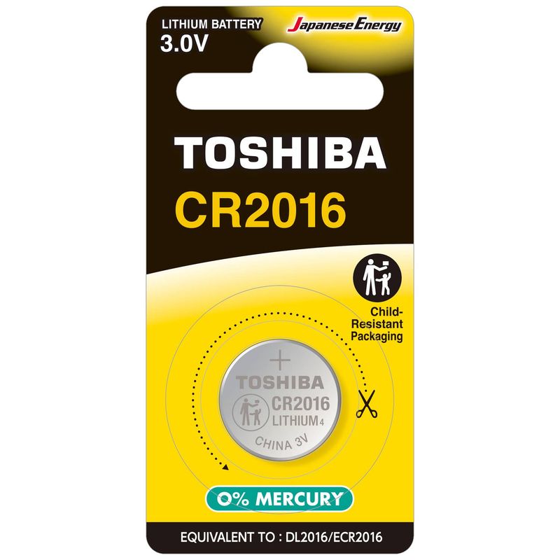 Toshiba battery CR2016