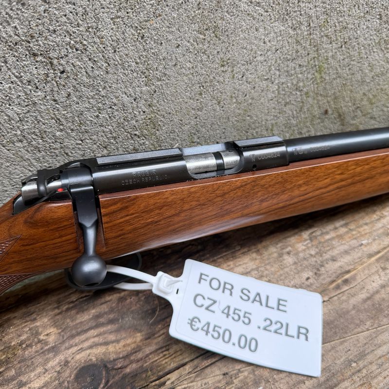 CZ 455 Heavy Barrel Threaded Bolt Action Rifle .22LR | Pre-Owned