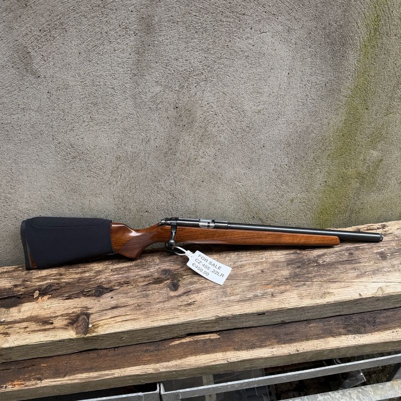 CZ 455 Heavy Barrel Threaded Bolt Action Rifle .22LR | Pre-Owned