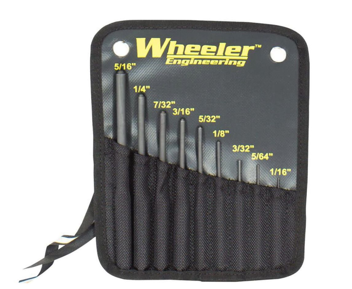 Wheeler Engineering Roll Pin Punch Set