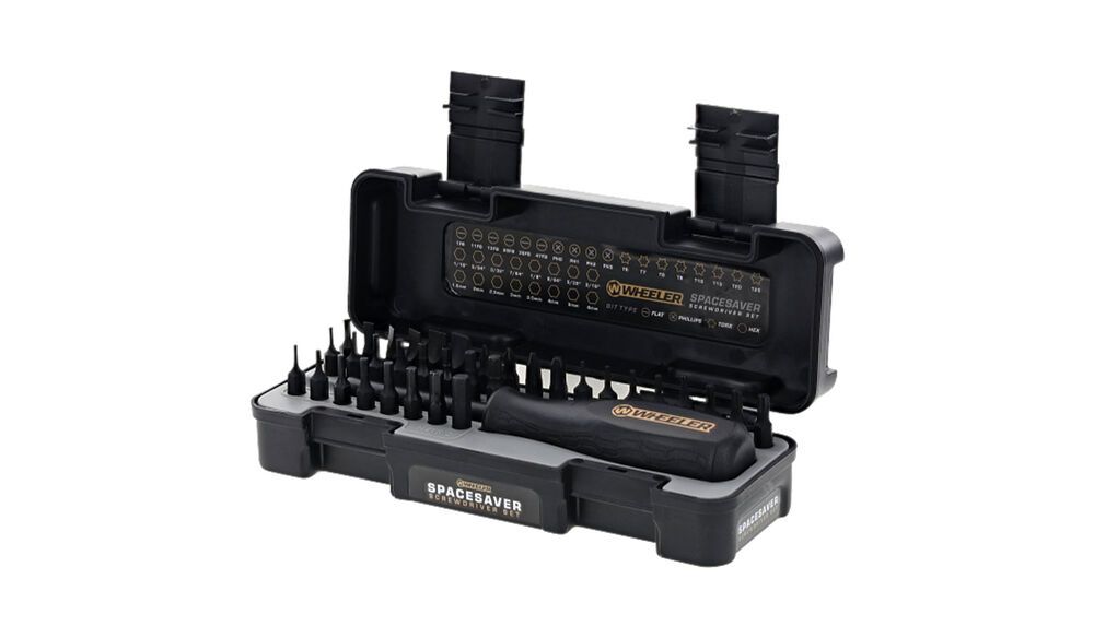 Wheeler 36 Piece Spacesaver Screwdriver Set