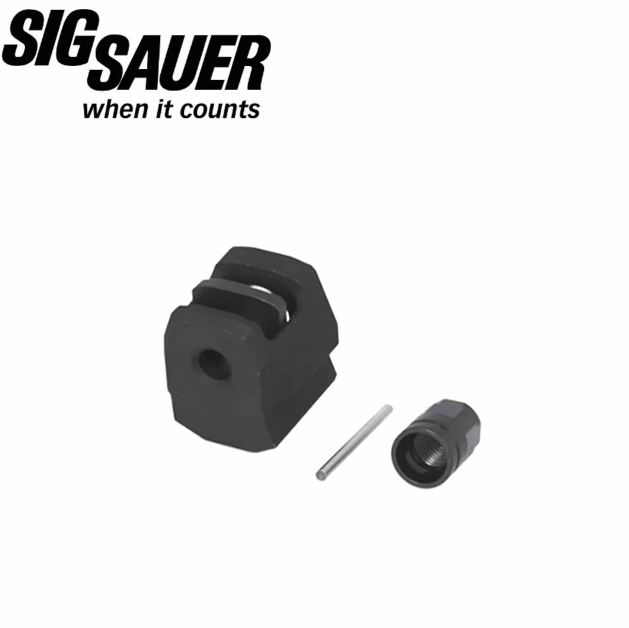 SIG Sauer P322 .22 LR Dual Port Compensator - Black