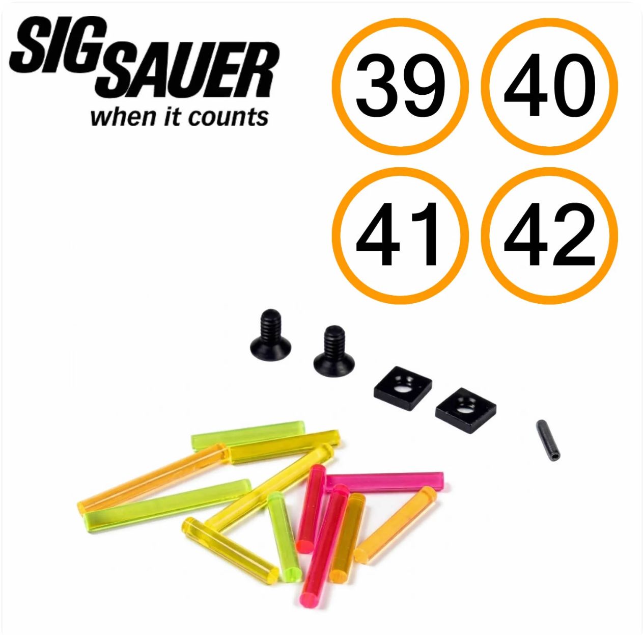 SIG Sauer P322 KIT, P322, FIBER OPTIC UPGRADE