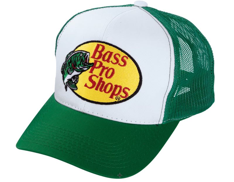 Bass Pro Shops Embroidered Logo Mesh-Back Cap - Green