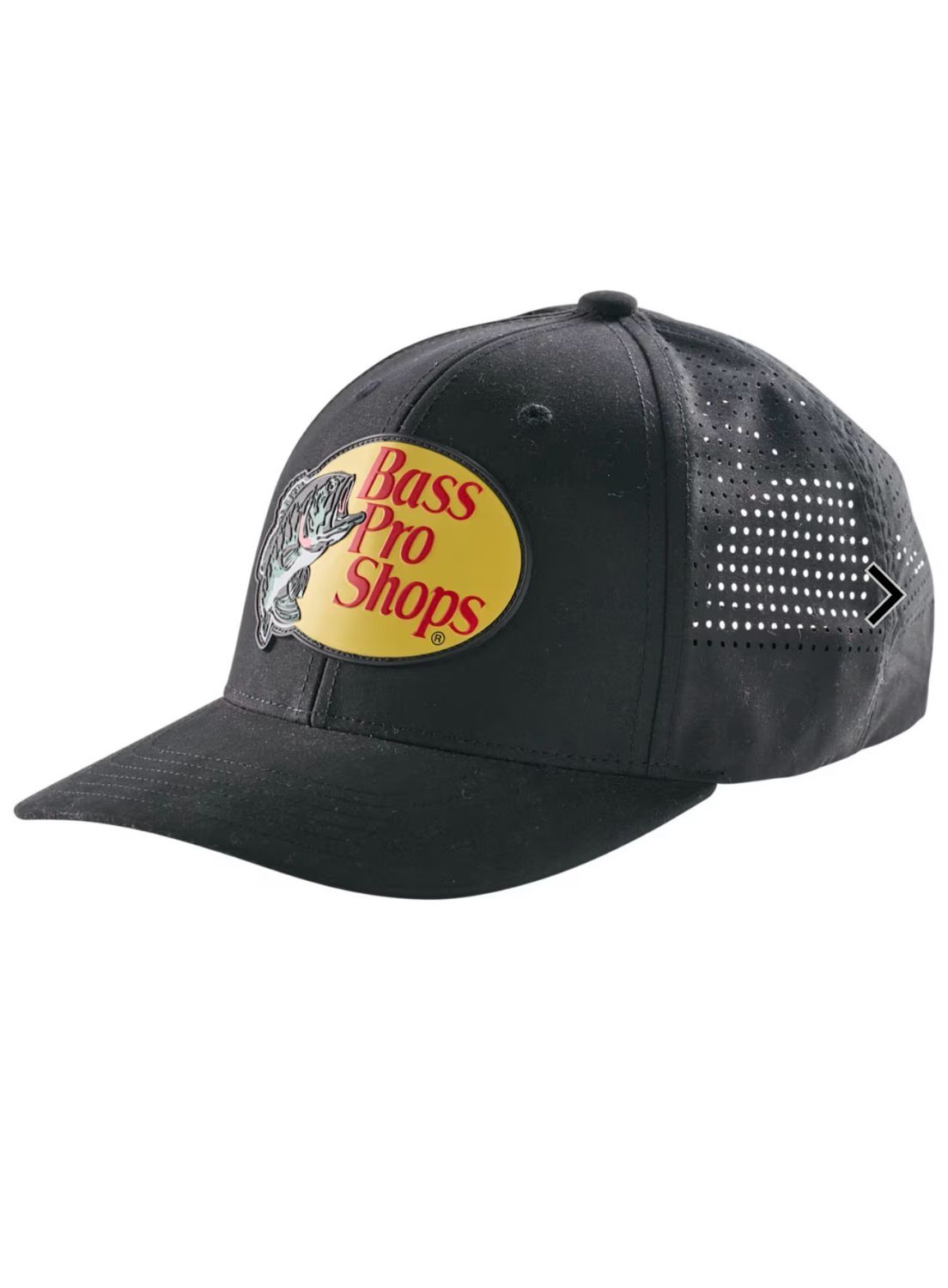 Bass Pro Shops Performance Mesh-Back Cap - Black
