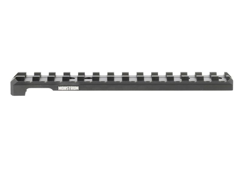 Monstrum Ruger 10/22 Extended Length Picatinny Rail Mount with Integrated Level Bubble