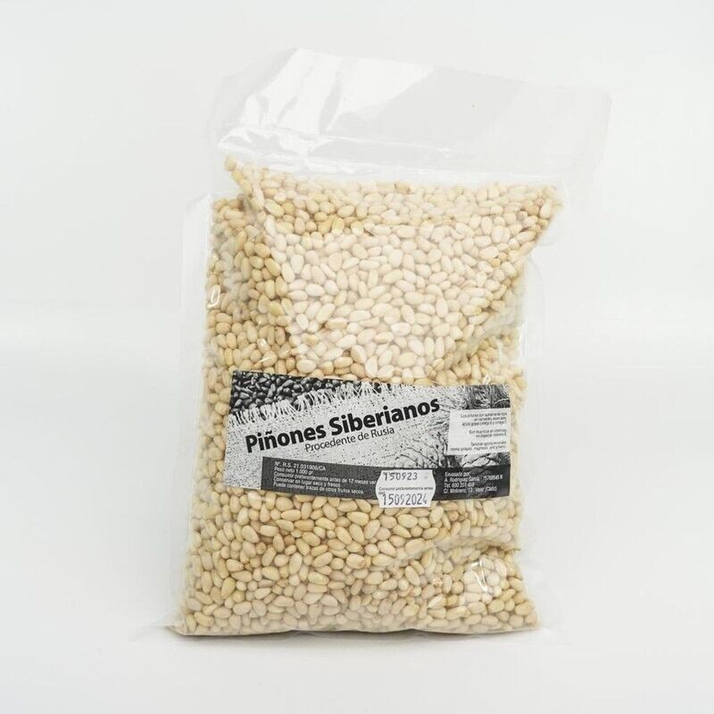 Bolsa de 1 kg piñon internacional (siberiano)