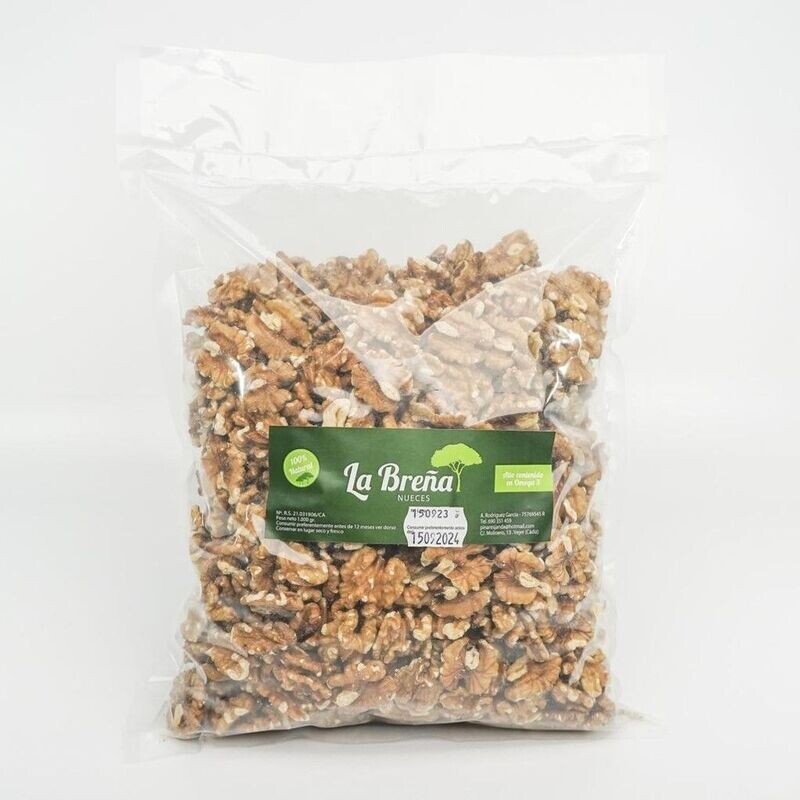Nuez Nacional de 1 KG 50% Mitades