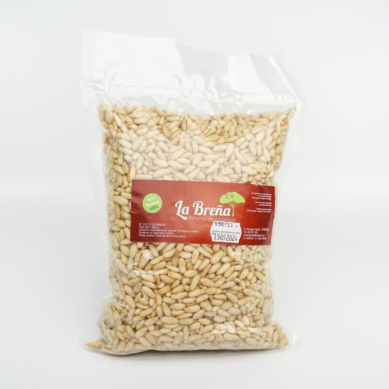 Bolsa de 1 kg piñón nacional 2ª calidad (especial para la hostelería)