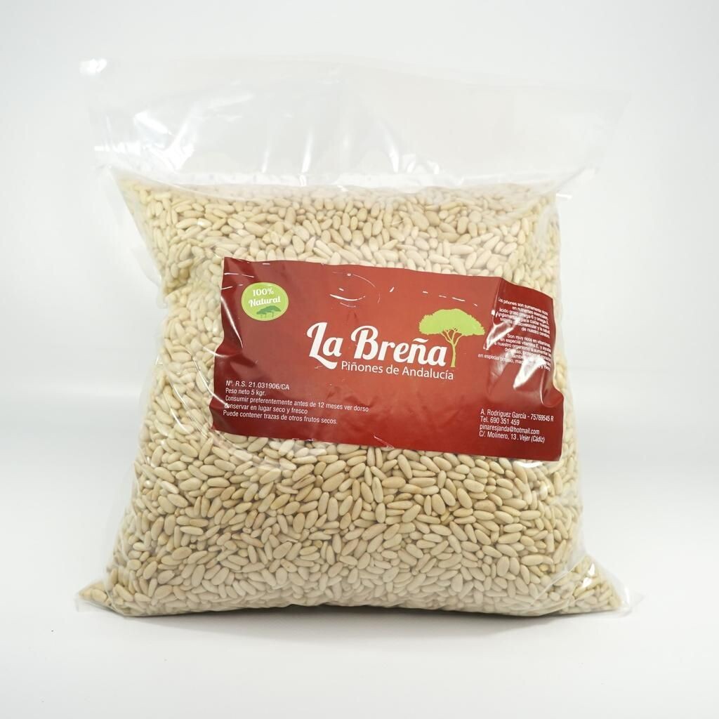 Bolsa 5 kg de piñón nacional 1º calidad