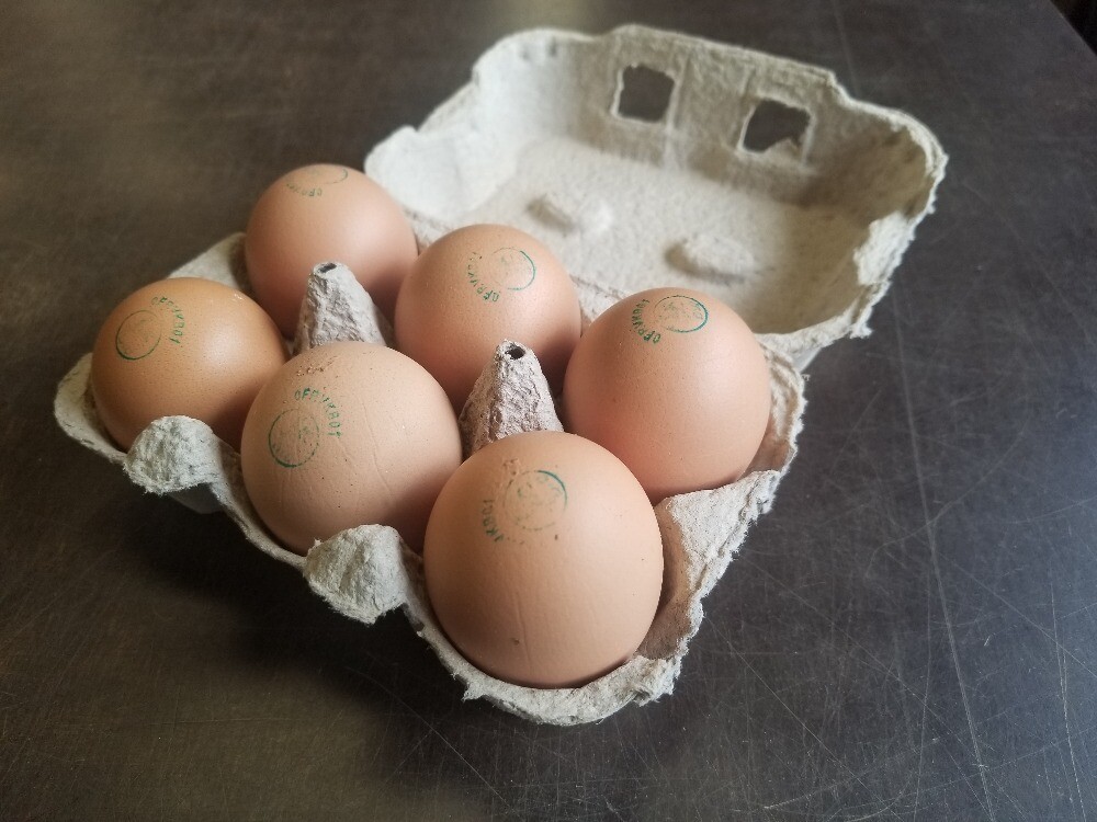 Boite de 6 oeufs