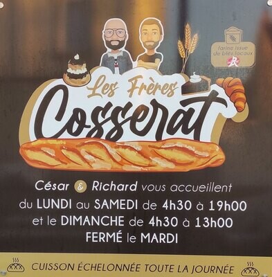 Boulangerie les Fréres Cosserat (VENDREDI)
