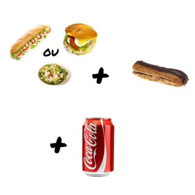 Formule sandwich / salade / bagnat