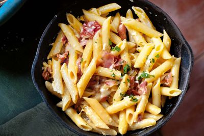Penne à la carbonara
