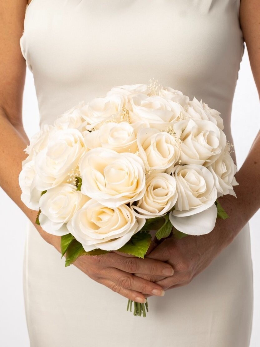 Simply Elegant Bridal Bouquet (Rental - Purchase Also Available)