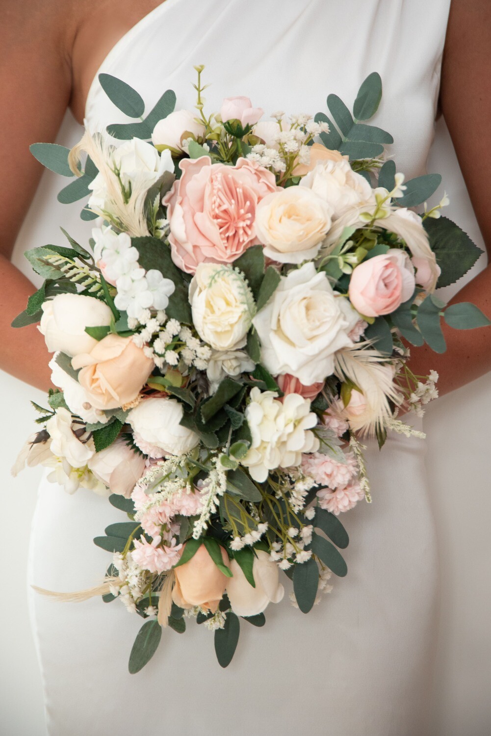 Pretty in Pink Bridal Bouquet (Rental - Purchase Also Available)