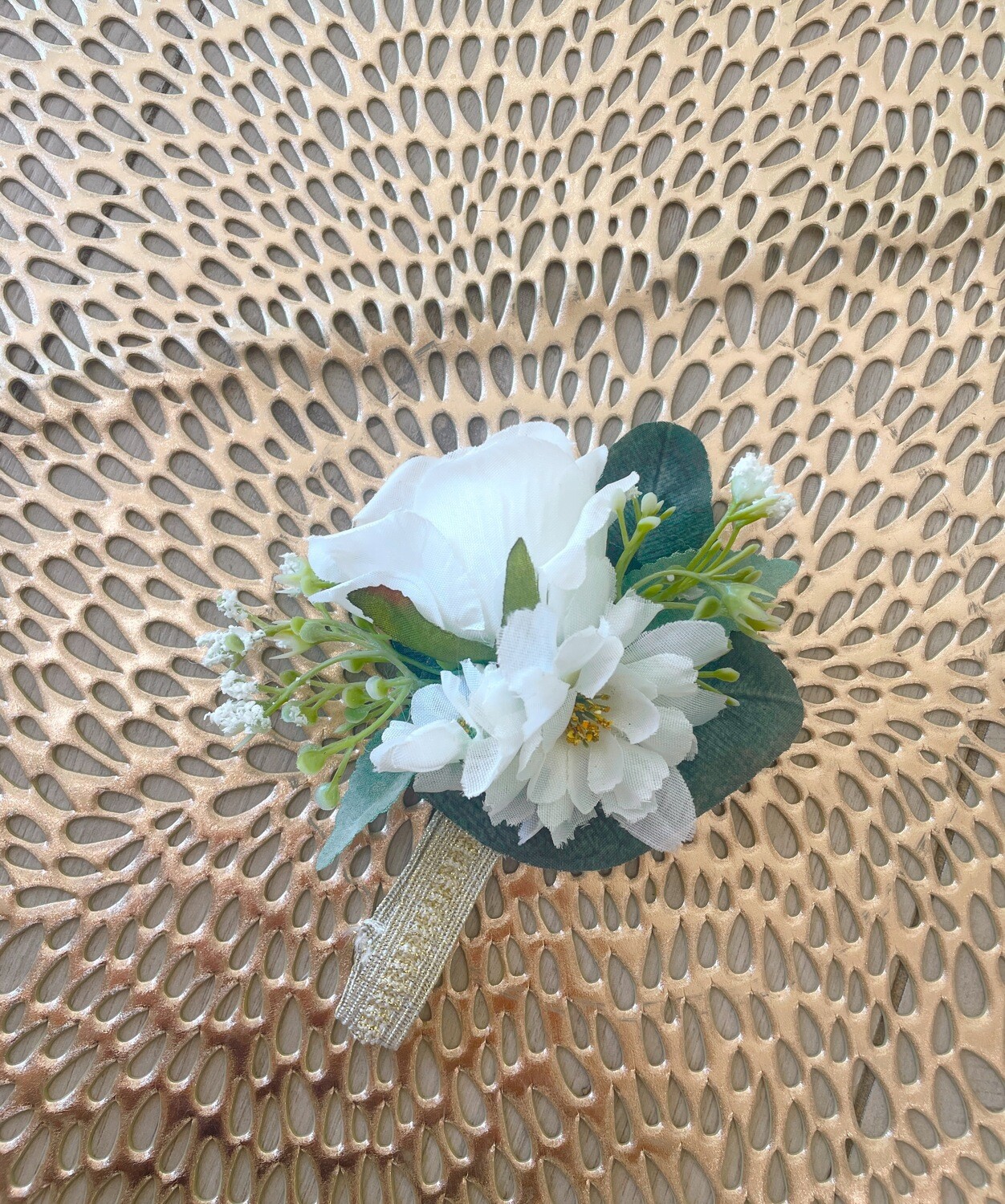 Little Touch of Blue Corsage (Rental)