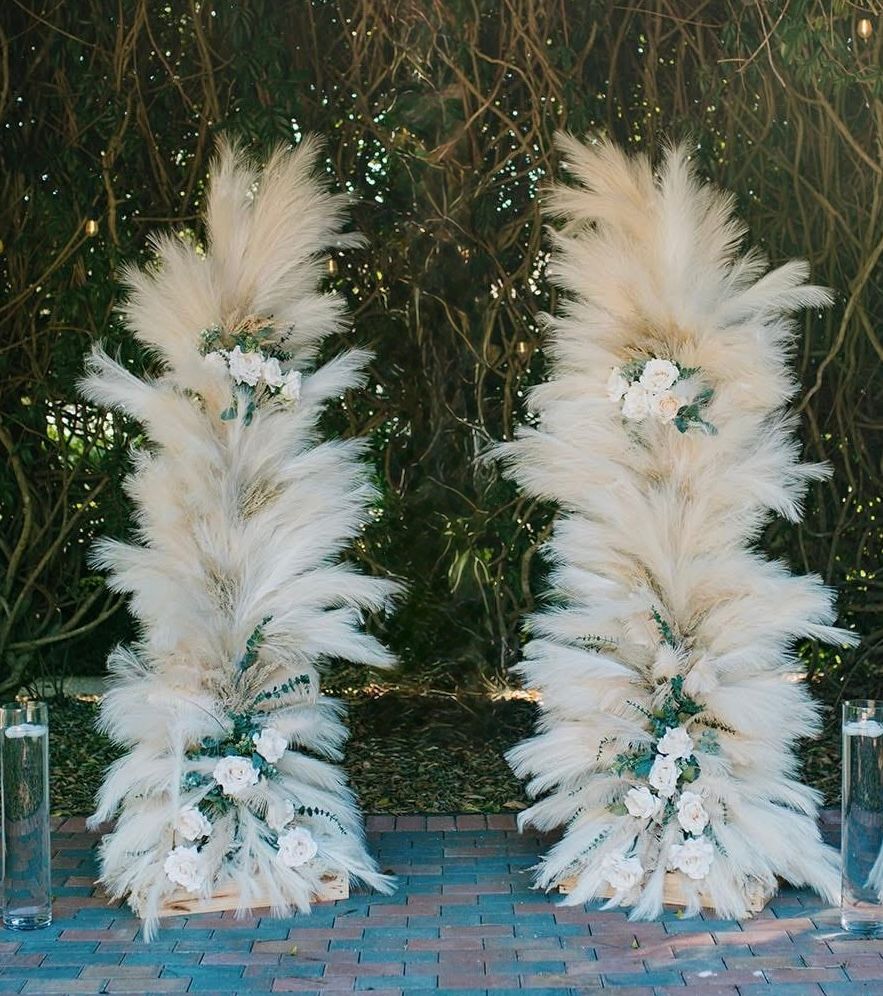 Simply Elegant Pampas Backdrops (Rental No Shipping)