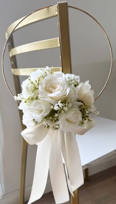 Rustic Romance Pampas Flower Girl Ring (Rental)