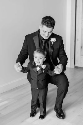 Garden Party Ring Bearer Boutonniere (Rental)