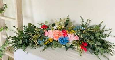 Garden Party Wall Swag (Rental)