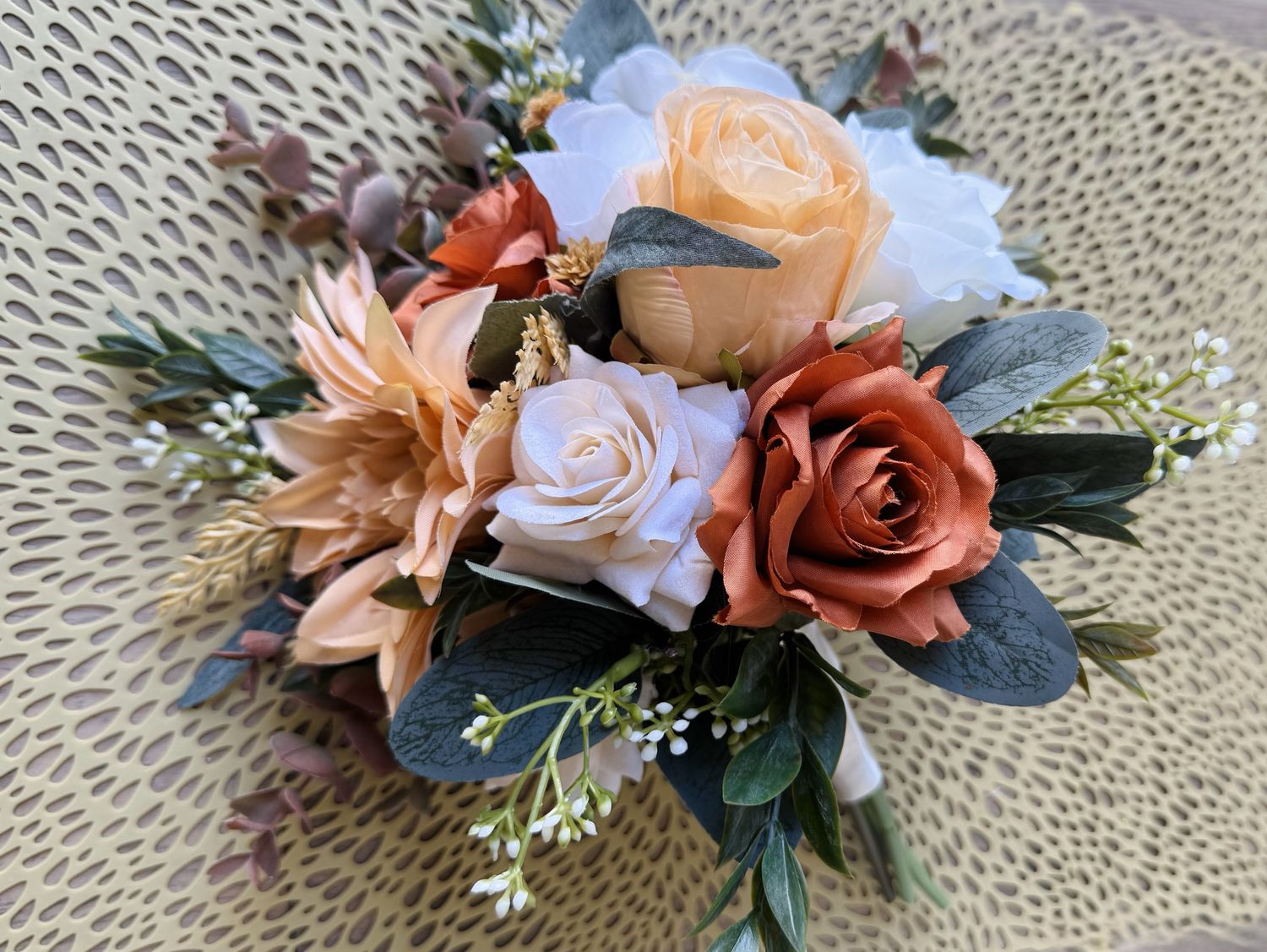 Rustic Romance Bridesmaid Bouquet (Rental)