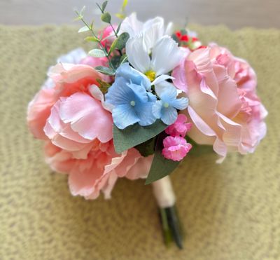 Garden Party Bridesmaid Bouquet (Rental)
