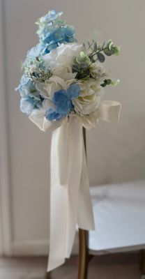 Little Touch of Blue Aisle Marker (Rental)