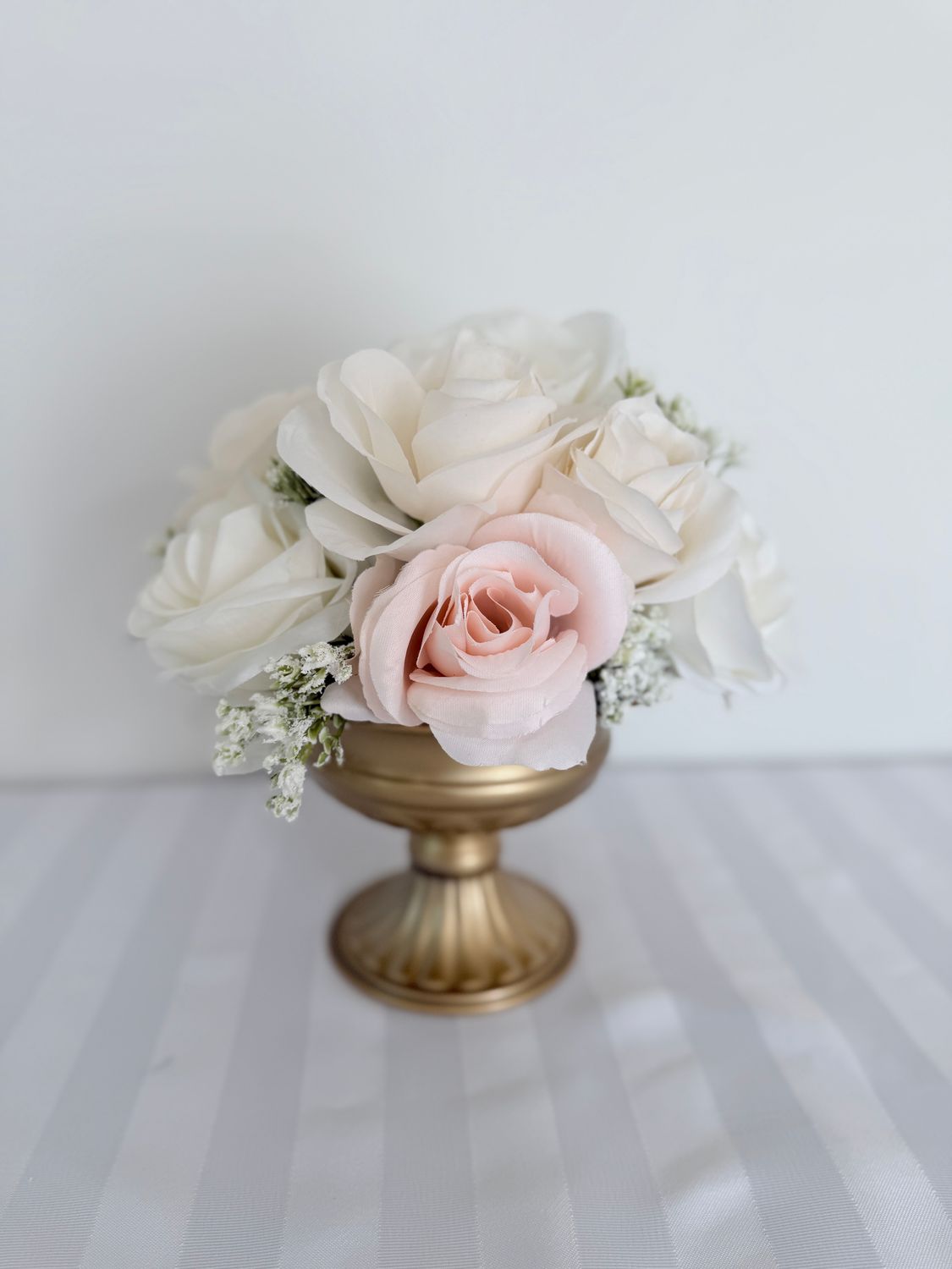 Pretty in PInk Gold Petite Vases (Rental)
