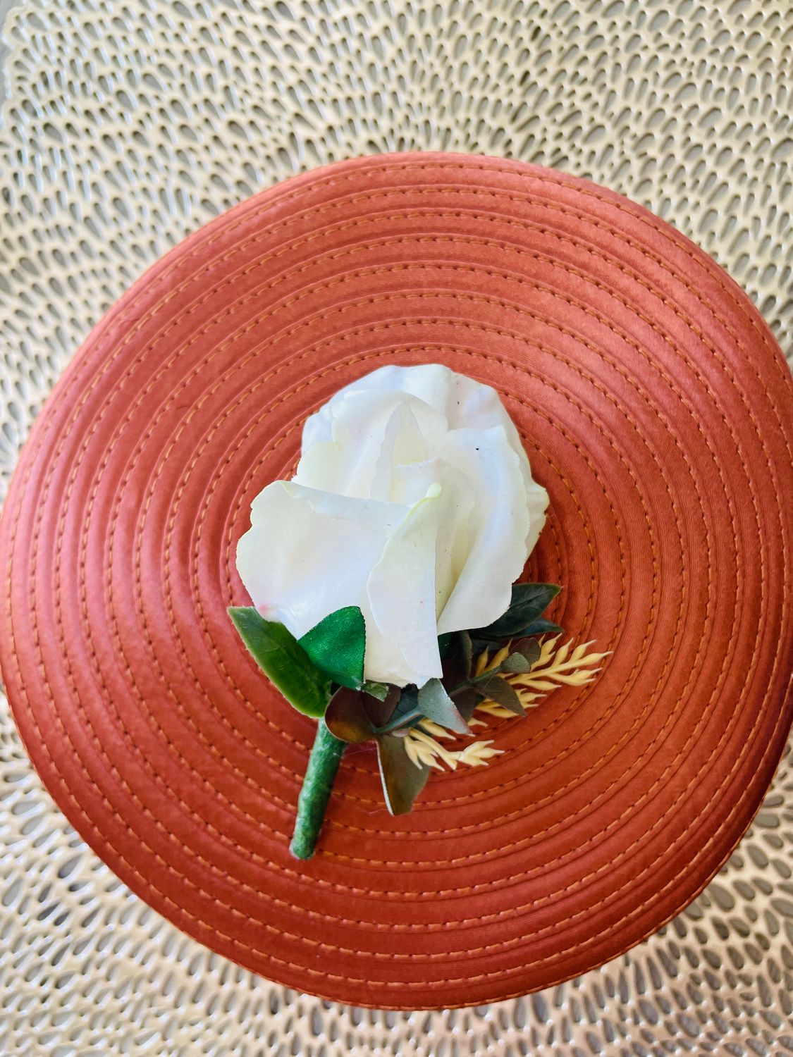 Rustic Romance Boutonnier (Rental)