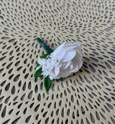 Pretty in Pink Ring Bearer Boutonniere (Rental)