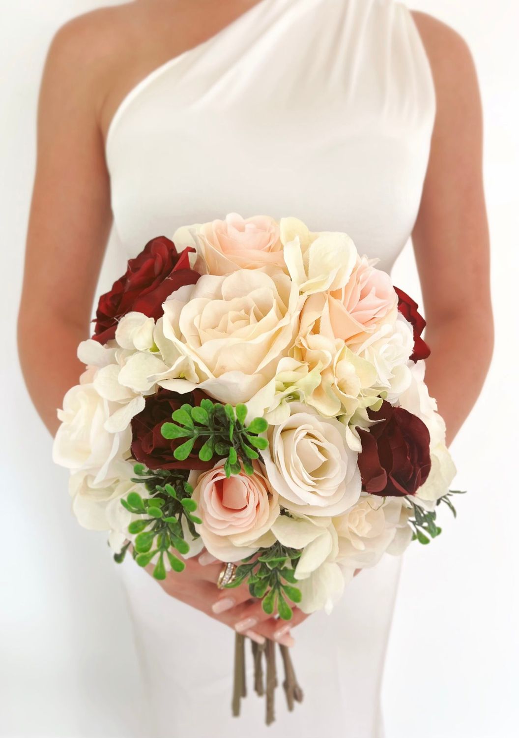 Sweet Merlot Bridal Bouquet (Rental - Purchase Also Available)
