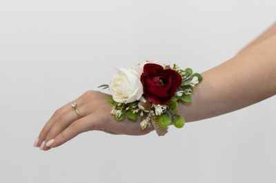 Sweet Merlot Corsage (Rental)