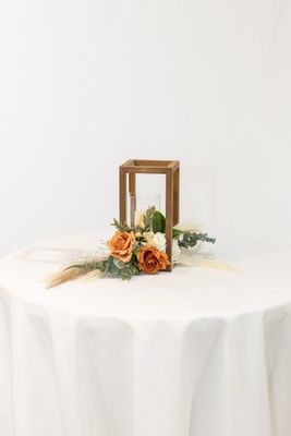 Rustic Romance Candlewood Centerpiece (Rental)