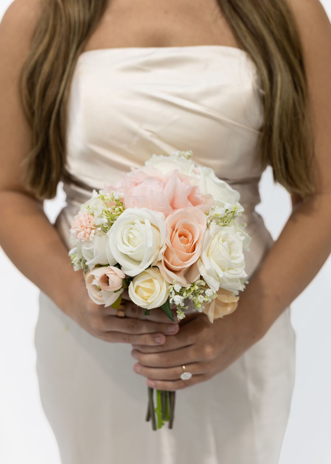 Pretty in Pink Bridesmaid Bouquet (Rental)